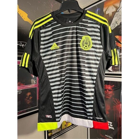 Adidas Mexico National Soccer 14-15 Home Jersey - Picture 1 of 8